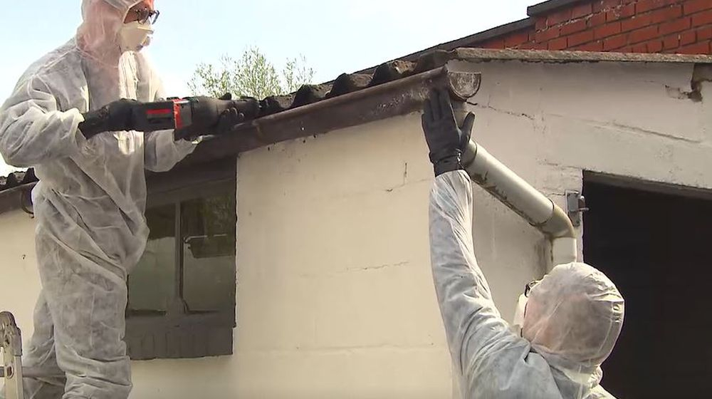 dakgoten wegnemen asbestdak