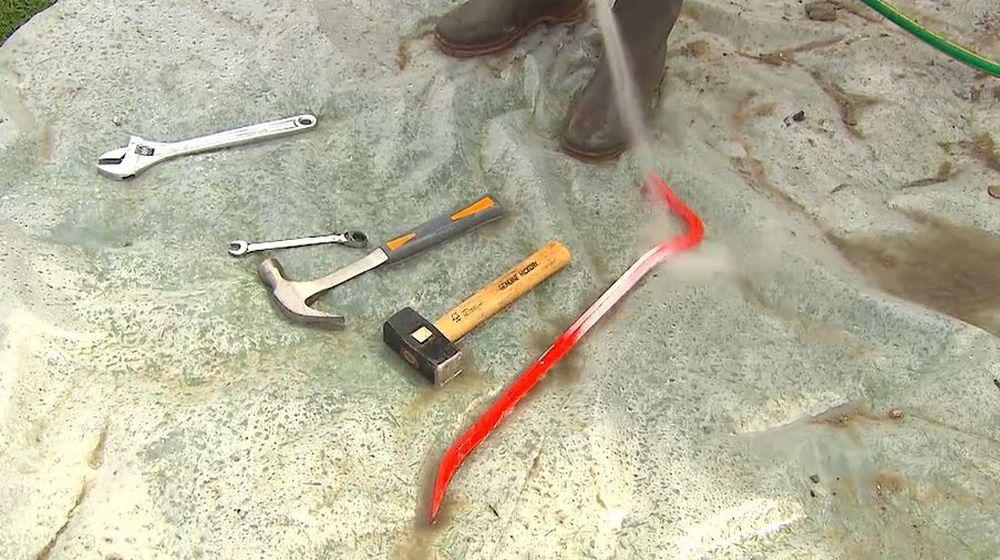 klusmateriaal schoonmaken